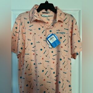 Columbia Fly Fishing Golf Polo